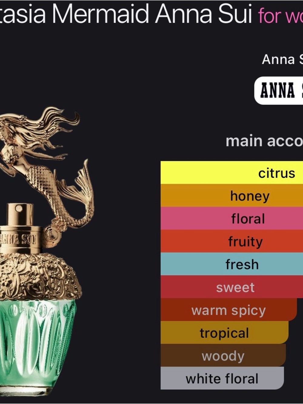 Anna Sui Fantasia Mermaid EDT - 1 o z - Picture 2 of 2